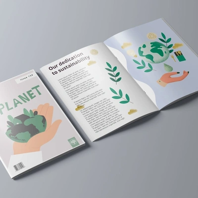 Recycled Stapled Booklets